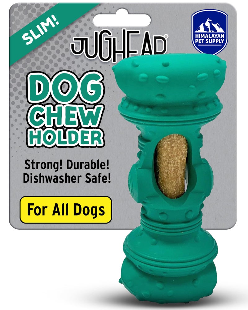 Himalayan Dog Chew Himalayan Jughead Slim Dog Chew Holder - Holds Chews & Treats for Dogs, Slows Down Fast Chewers for Long Lasting Chews - for Himalayan YUM and Churro Treats, and Veggie Treats Like Apples & Carrots - Image 1